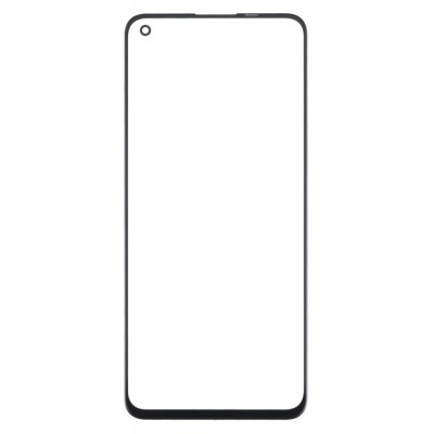 Replacement Front Glass For Oneplus Nord 2 5g Black By - Maxbhi Com