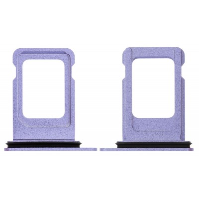 Sim Card Holder Tray For Apple Iphone 12 Purple - Maxbhi Com