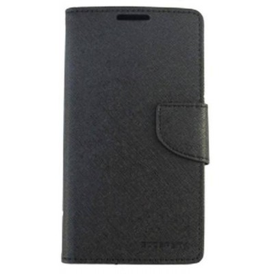 Flip Cover for Intex Aqua N11 - Black