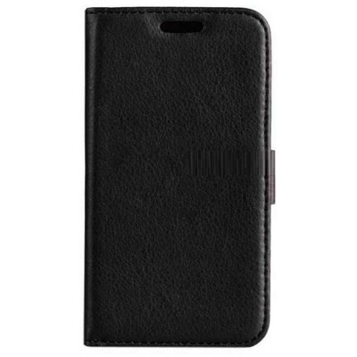 Flip Cover for Intex Aqua Octa - Silver