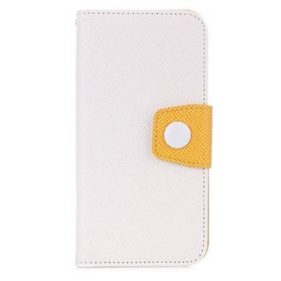 Flip Cover for Intex Aqua Power HD - White