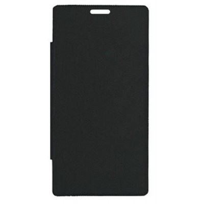 Flip Cover for Intex Aqua Style (2014) - Black