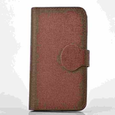 Flip Cover for Intex Aqua V3 - Brown