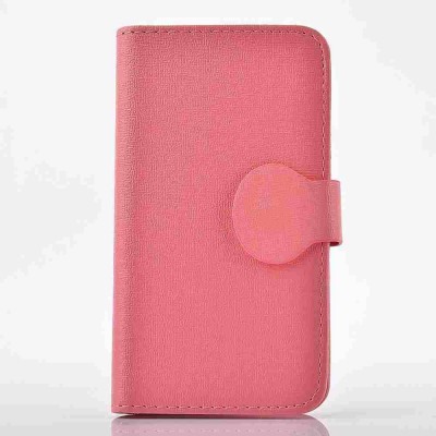 Flip Cover for Intex Aqua Wonder - Pink