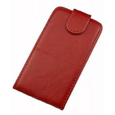 Flip Cover for Intex Avatar 3D 2.0 - Red