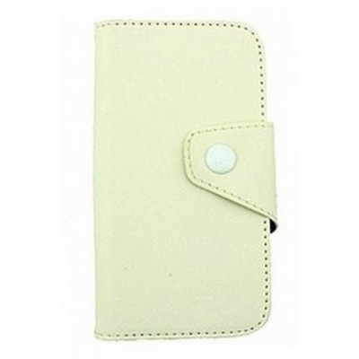 Flip Cover for Intex Cloud VX - White