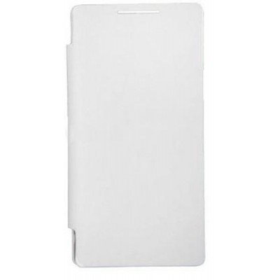 Flip Cover for ISUN Coral 3G Phone - White