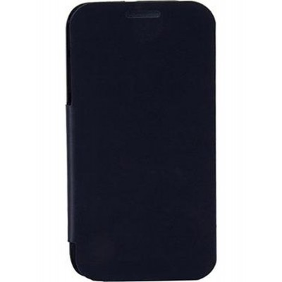 Flip Cover for Karbonn A15 - Black
