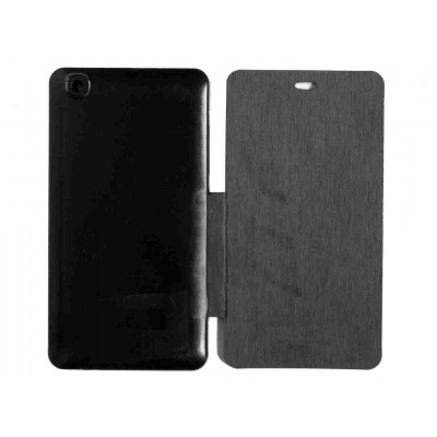 Flip Cover for Karbonn A4 - Black