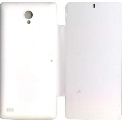 Flip Cover for Karbonn S1 Titanium - White