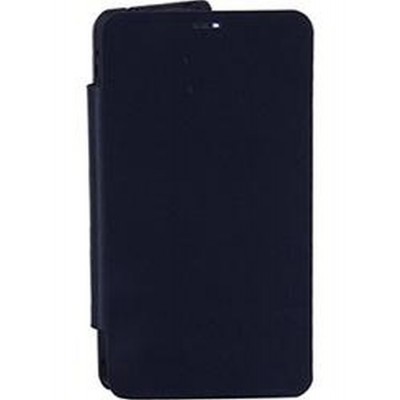 Flip Cover for Lava Iris 349S - Black