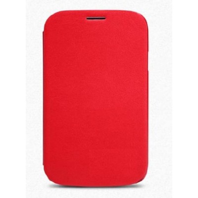 Flip Cover for Lava Iris 349S - Red