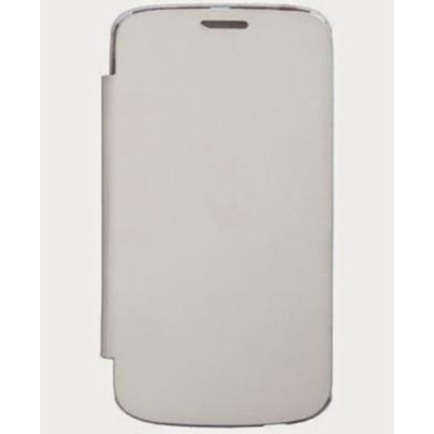 Flip Cover for Lava Iris 356 - Crystal White