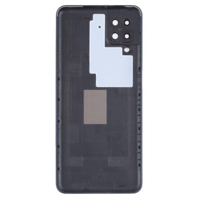 Back Panel Cover For Samsung Galaxy M12 Black - Maxbhi Com
