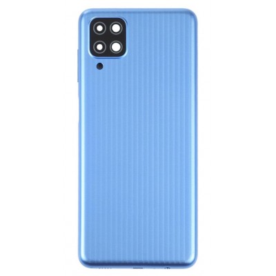 Back Panel Cover For Samsung Galaxy M12 Blue - Maxbhi Com