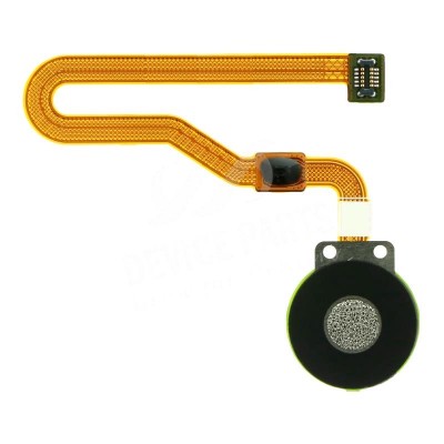 Fingerprint Sensor Flex Cable For Nokia 5 3 Black By - Maxbhi Com