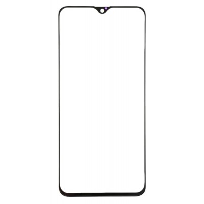 Replacement Front Glass For Oppo R17 Black By - Maxbhi Com