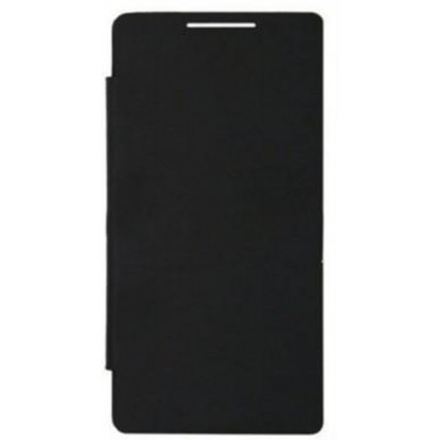 Flip Cover for Karbonn A108 - Black