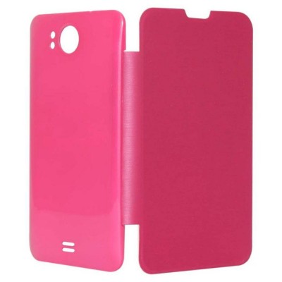 Flip Cover for Karbonn A108 - Pink