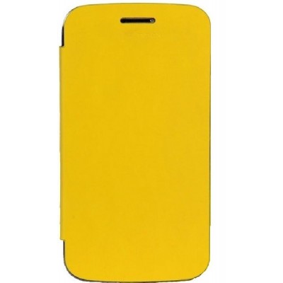 Flip Cover for Karbonn A119 - Yellow