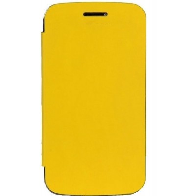 Flip Cover for Karbonn A119 - Yellow