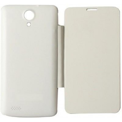 Flip Cover for Karbonn A19 - White