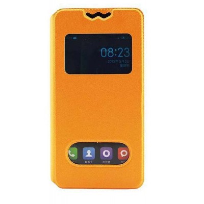 Flip Cover for Karbonn A240 - Orange