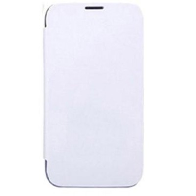 Flip Cover for Karbonn A52 Lite - White