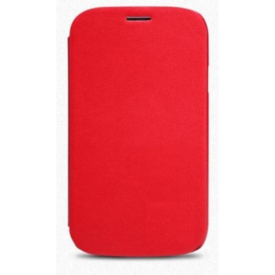 Flip Cover for Karbonn A8 - Red