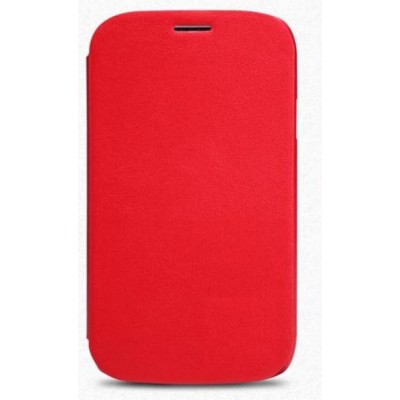 Flip Cover for Karbonn KT61 Iconik - Red