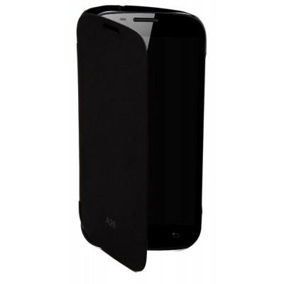 Flip Cover for Karbonn Smart A26 - Black