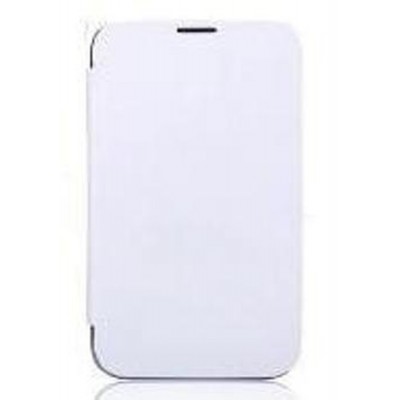 Flip Cover for Karbonn Smart A55i - White