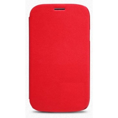 Flip Cover for Karbonn Smart A5i - Red