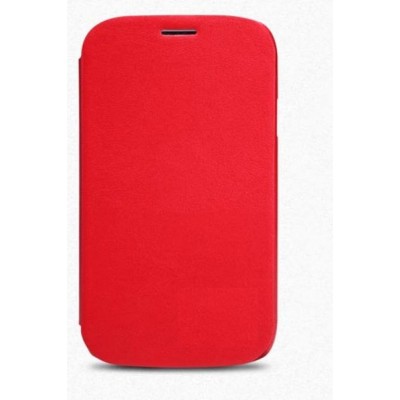 Flip Cover for Lava Iris 360 Music - Red
