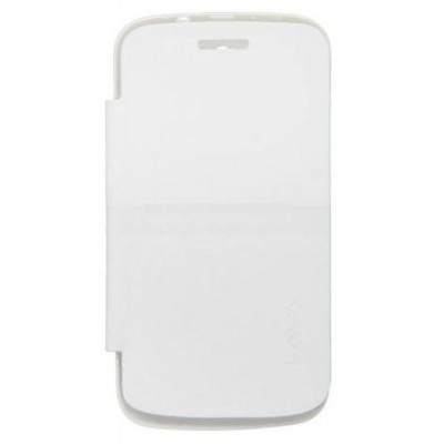 Flip Cover for Lava Iris 401e - White