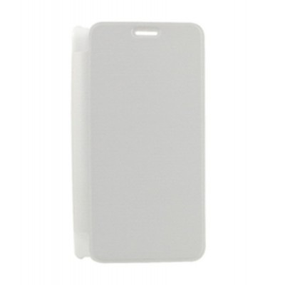 Flip Cover for Lava Iris 402e - White