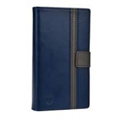 Flip Cover for Lava Iris 404 Flair - Blue