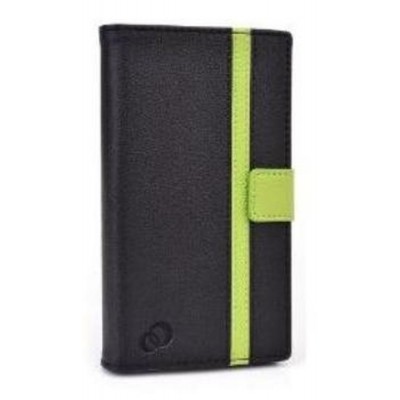 Flip Cover for Lava Iris 404 Flair - Champagne Gold
