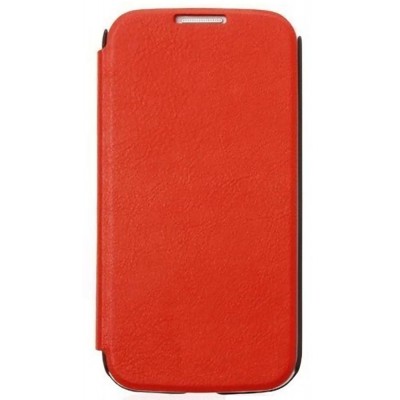 Flip Cover for Lava Iris 405+ - Red
