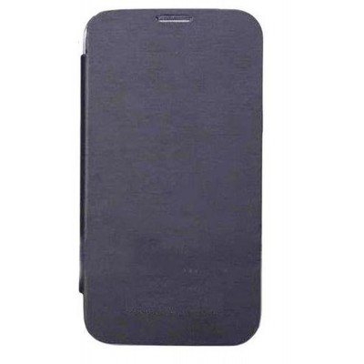 Flip Cover for Lava Iris 406Q - Black