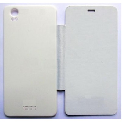 Flip Cover for Lava Iris Pro 30 - White