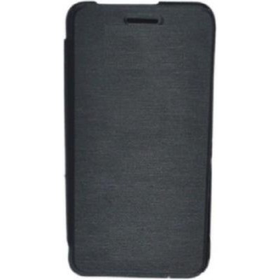 Flip Cover for Lava Discover 135 - Black