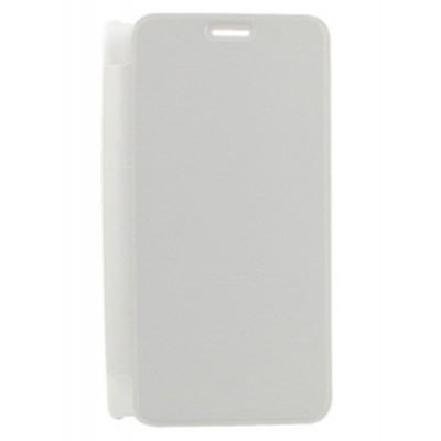 Flip Cover for Lava Discover 137 - White