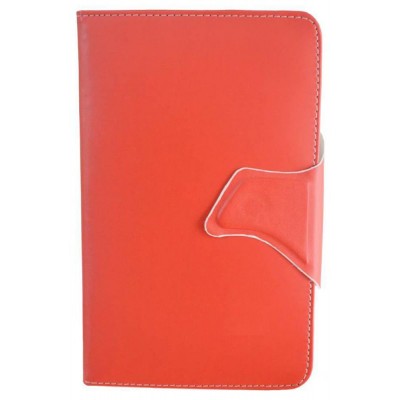 Flip Cover for Lava E-Tab Z7H Plus - Red