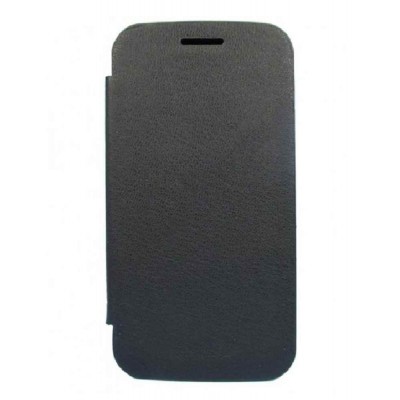 Flip Cover for Lava Iris 351 - Black