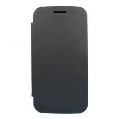 Flip Cover for Lava Iris 352e - Black