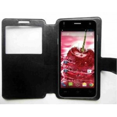 Flip Cover for Lava Iris X1 Mini - Black