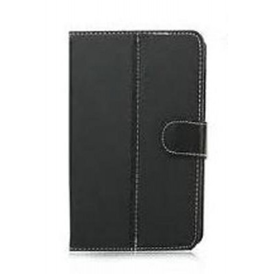 Flip Cover for Lava IvoryE - Black