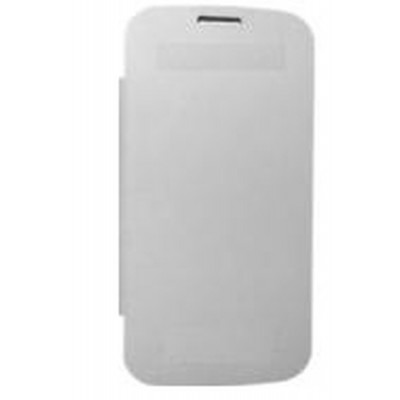 Flip Cover for Lava M70 - White