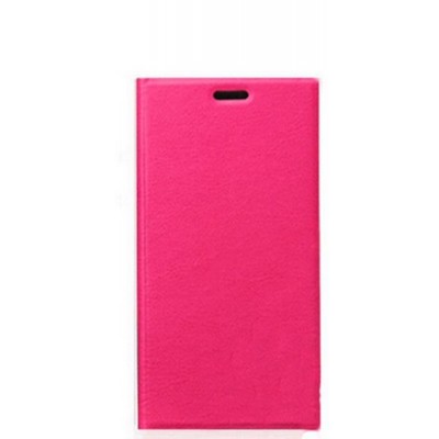 Flip Cover for Lenovo A328 - Pink